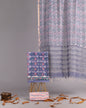 Sanganeri Handblock Printed Cotton Suit with Kota Doria Dupatta