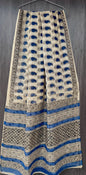 “Neelika” – Indigo Paisley Kota Doria Saree