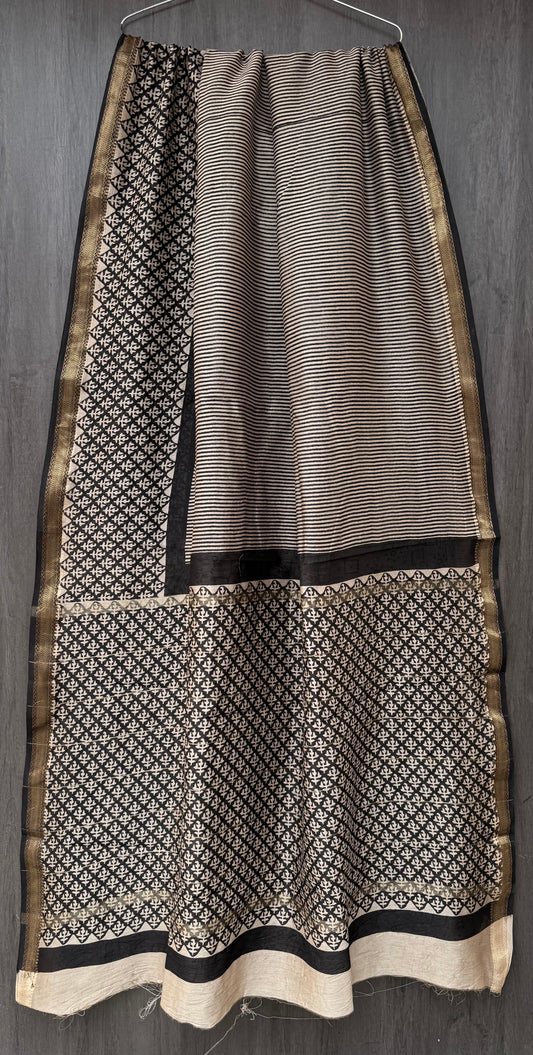 “Noor – Monochrome Maheshwari Magic”