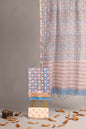 Neelkamal – Blue Handblock Cotton Suit with Kota Doria Dupatta